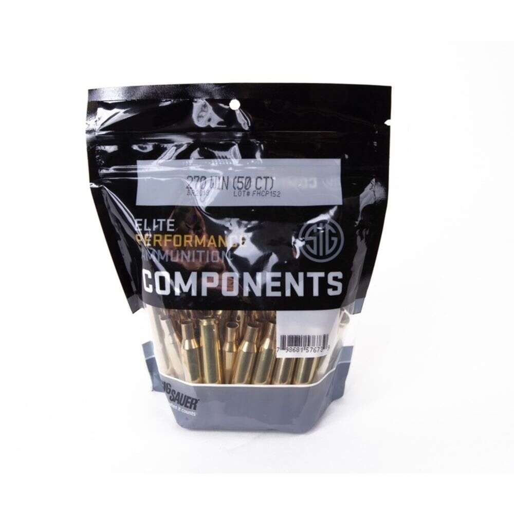 Ammunition Sig Sauer Ready Series 270Win COMPONENT BRASS 270 WIN (50 CT)